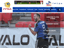 Tablet Screenshot of ffsa.com.au